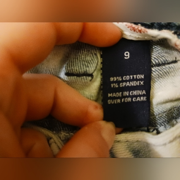 Amethyst Womens Acid Wash Skinny Jeans Size 9 Distressed Stretch Denim - Picture 3 of 3